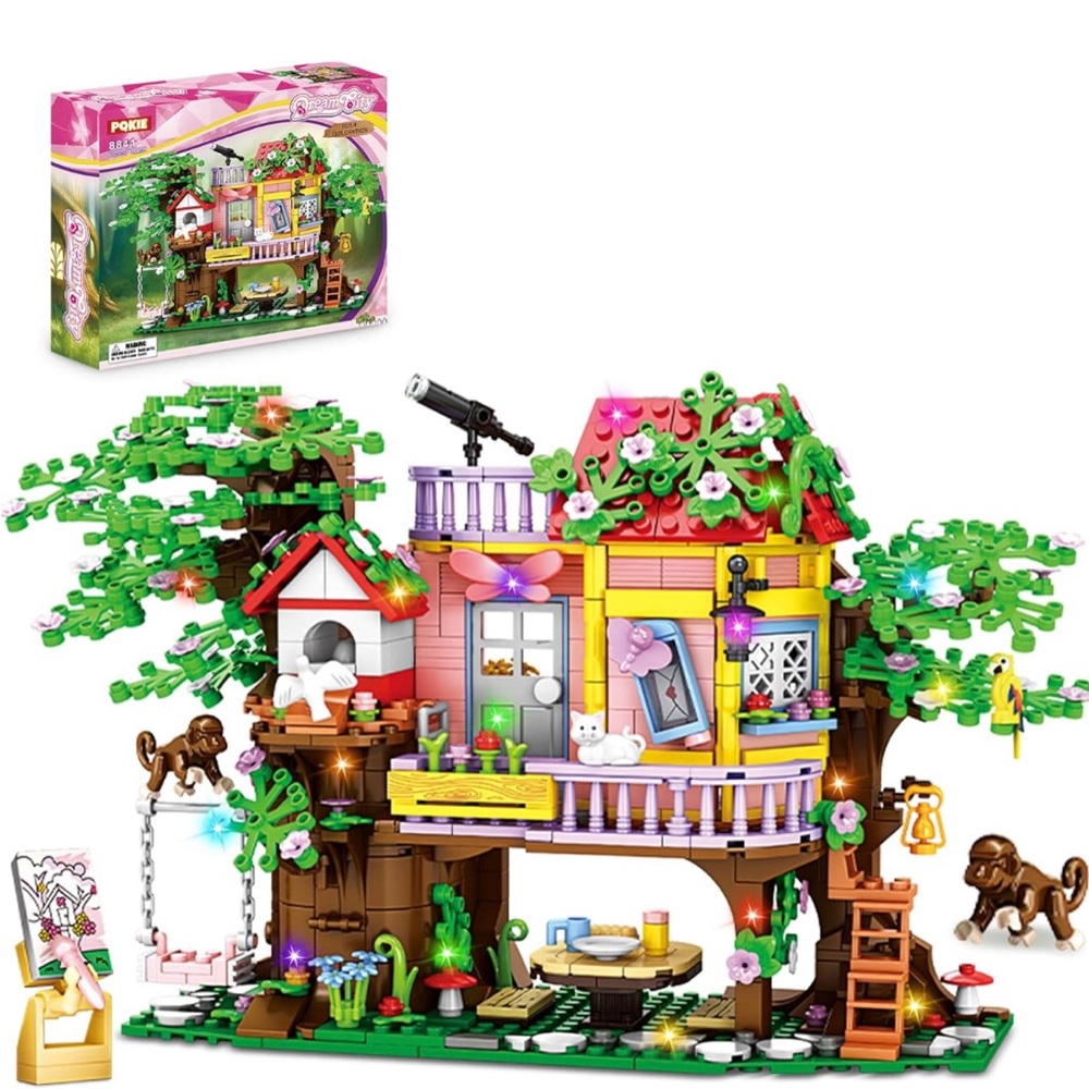 Dream City Bush Exploration Building Blocks 840 pieces